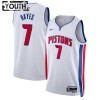 Dječji NBA Dres Detroit Pistons Killian Hayes 7 Nike 2022-23 Association Edition Bijela Swingman